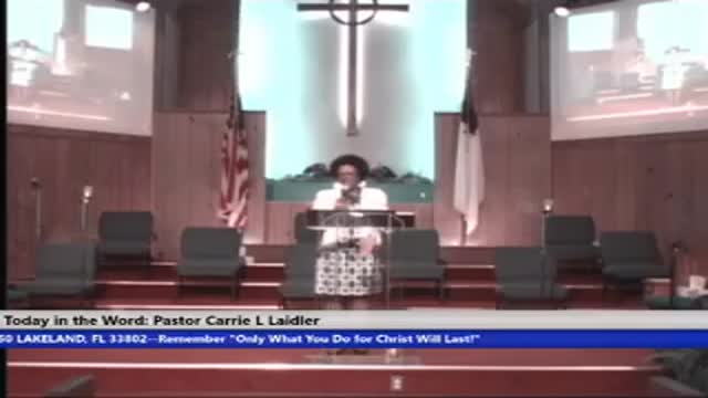 210613 Sunday HOP 830am, I Am Still As Strong Today, Pastor Carrie L Laidler