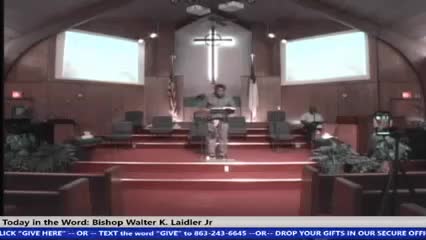 210811 Wed, Revelation of The Church, At The Table With Nothing To Eat, Bishop Walter K- Laidler Jr