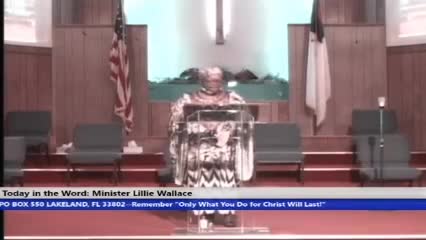 210815, Sunday HOP, The Faith of The Church, Minister Lillie Wallace
