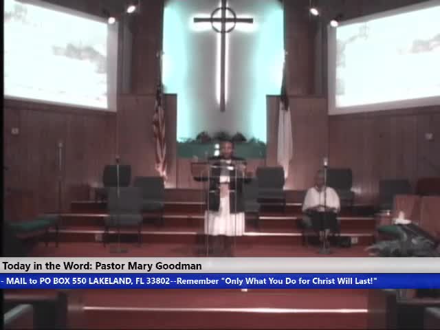 20210905 Sun 10am, Having the Knowledge of God- Do You Know God Part 2,  Pastor Mary Goodman
