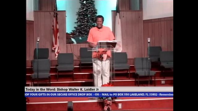 211219 The Church: Two Covenants Casting Lots, Rolling The Dice 50 Percent Chance For Success In Life. Bishop Walter L. Laidler Jr