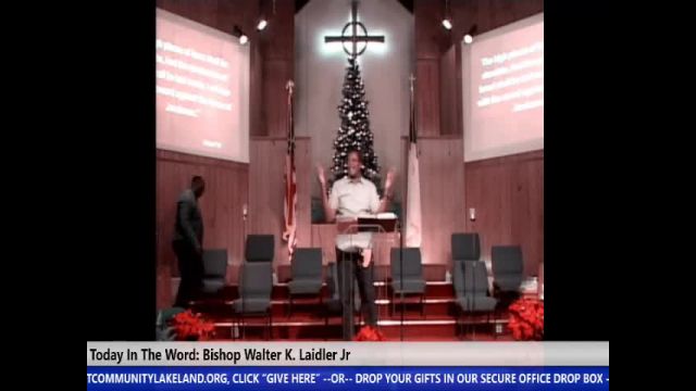 20220105 Wed 7pm, The Church Moving Closer To God Bishop Walter K- Laidler Jr