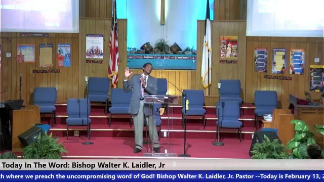 20220213 Sunday, The Church Acts of Righteousness, Bishop Walter K- Laidler, Jr_