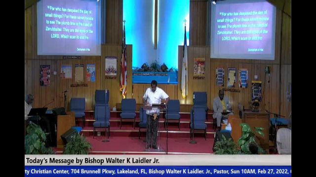 20220227 Sun The Church: We are the Justification for the Existence of God, 2 Corinthians 5:20-21, Bishop Walter K Laidler Jr._