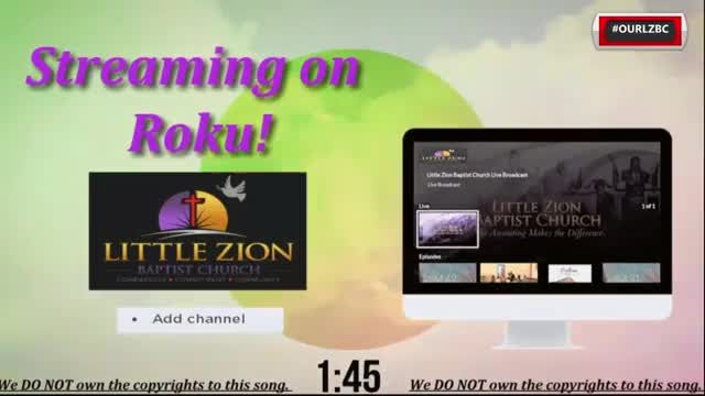 Little Zion Baptist Church TV  on Apr 10, 22 