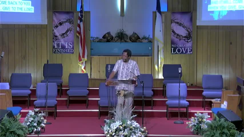 20220504 Wed Sermon, Reconciled to GOD-The Story Behind The Story, 2 Cor 5 20-21, Bishop Walter K- Laidler Jr