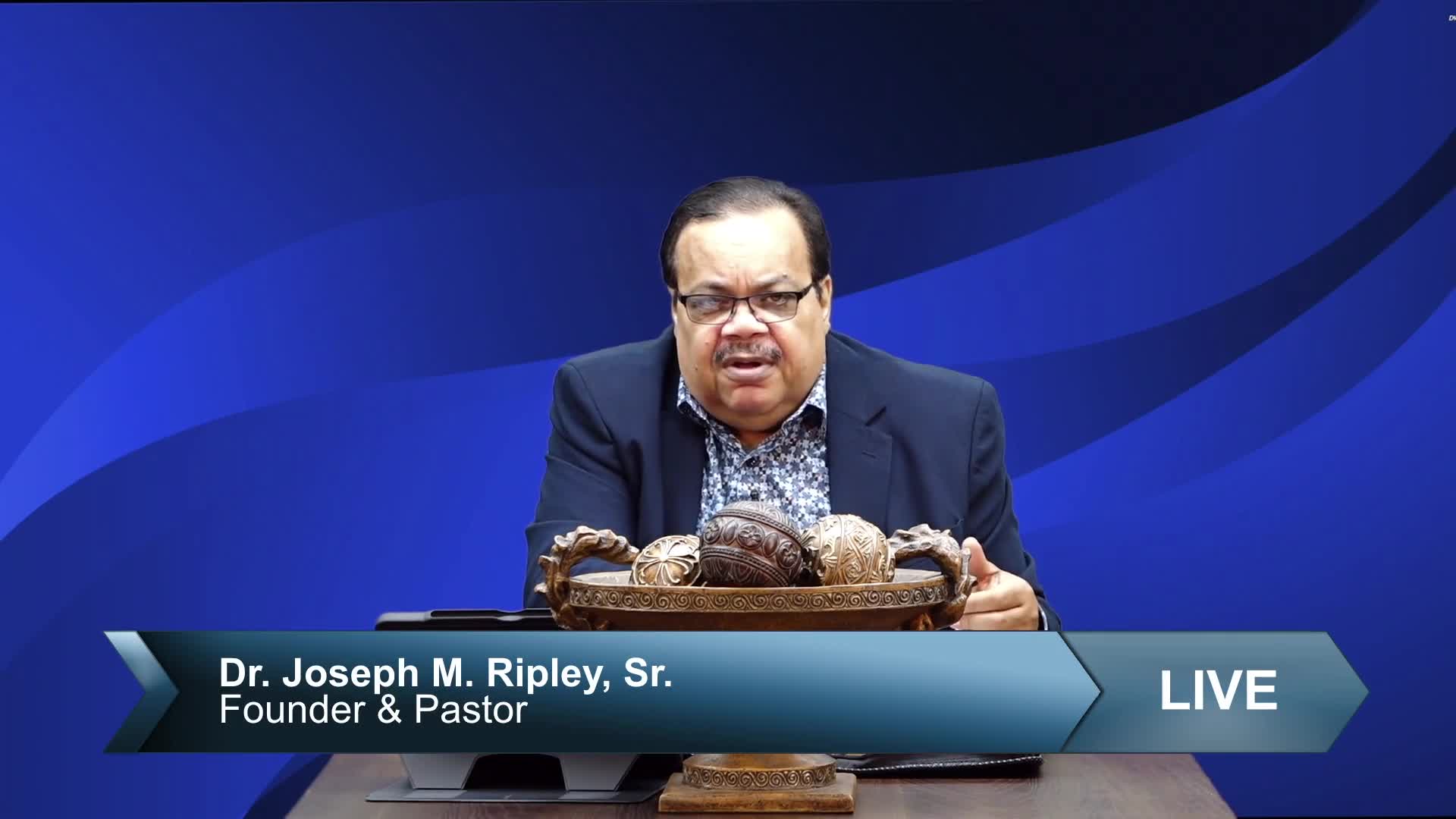Letting God Be your Defense-dr. Joseph Ripley, Sr.-Sun. May 1st, 2022@7PM