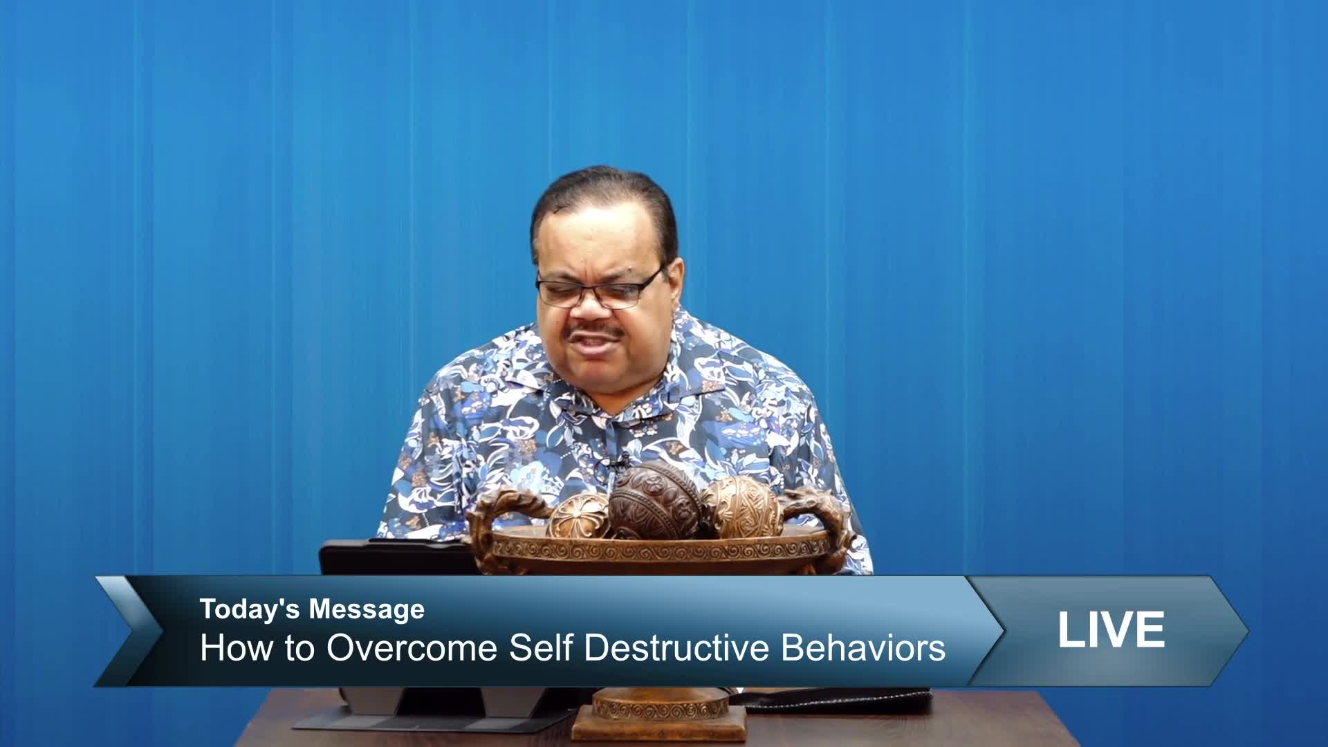 How to Overcome Self Destructive Behaviors-Dr. Joseph Ripley, Sr.-Wed. May 18th, 2022@7:30PM