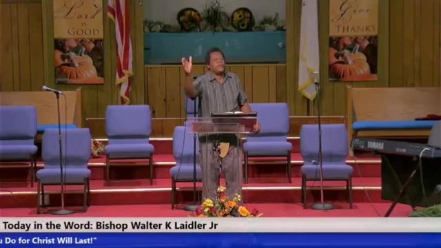 20221130 The Church: The Salvation of GOD Pt.3 Change Your Confession to Make Your Path Straight, Exodus 14:13,Bishop Walter K. Laidler Jr