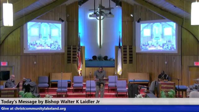 230212 Sun 10AM Service '' How to Hold on to the Progress You have Already Made; Do You Cower in the Hour of Power?'' Ecclesiastes 1:9, Bishop Walter K. Laidler Jr