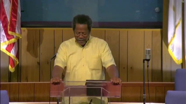 2023 0726 Wed Sermon, God Lives As Close To You As The Faith You Have In Him, James 4:8, Bishop Walter K. Laidler Jr