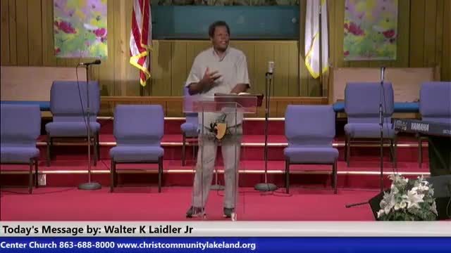 20231004 7pm Wed. Service Bishop Walter K Laidler Jr ''13 Ways To See Or Understand A Word of Wisdom''